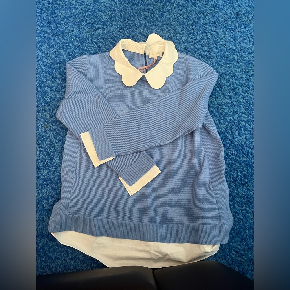 Brand new light blue ted baker sweater